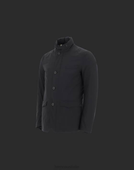 LAMINAR GORE-TEX 2LAYER COAT Herno Men Black 2L0H719 Outerwear