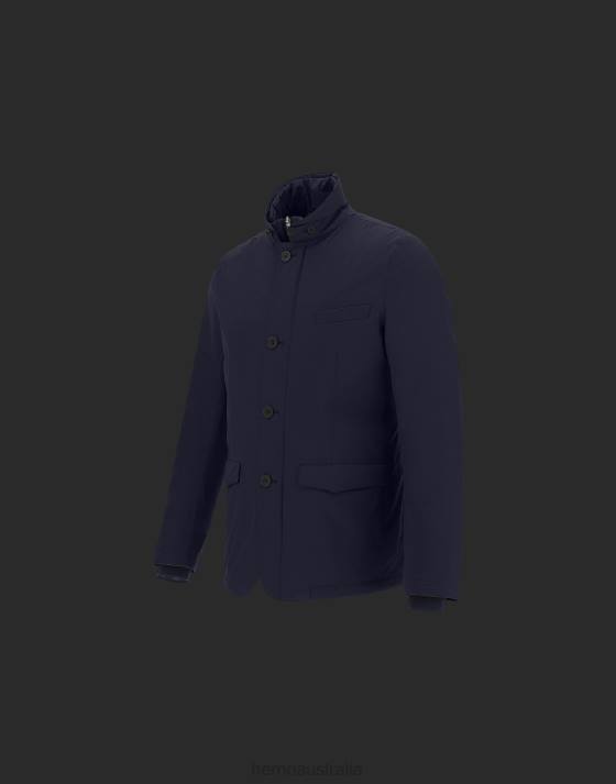 LAMINAR GORE-TEX 2LAYER COAT Herno Men Blue 2L0H744 Outerwear