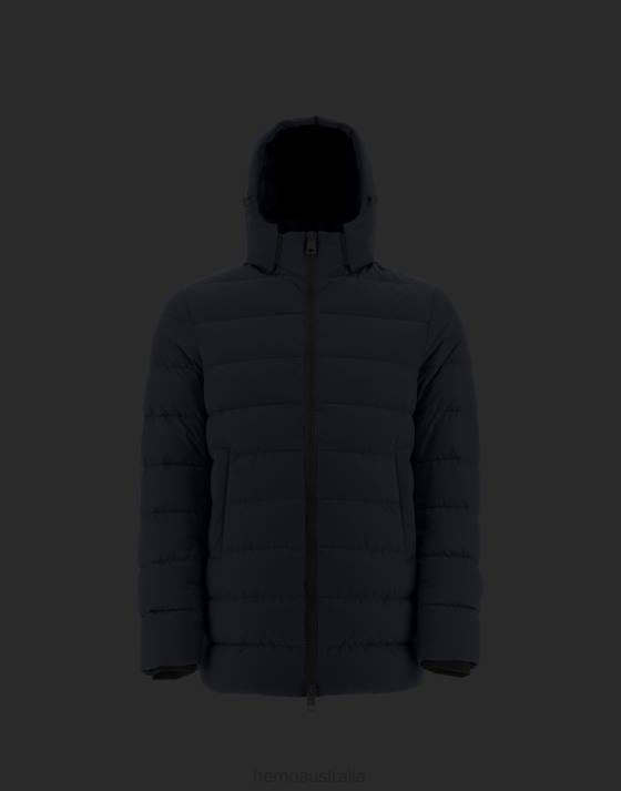 LAMINAR GORE-TEX WINDSTOPPER PARKA Herno Men Black 2L0H640 Outerwear