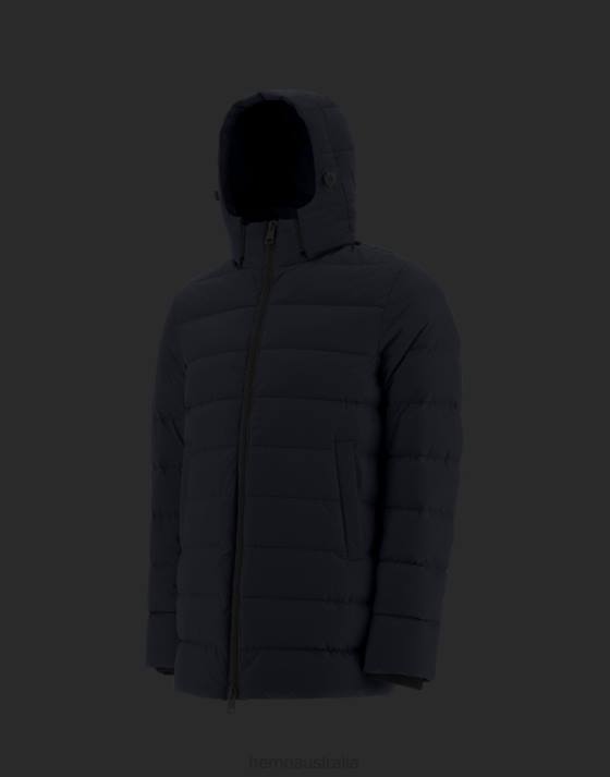 LAMINAR GORE-TEX WINDSTOPPER PARKA Herno Men Black 2L0H640 Outerwear