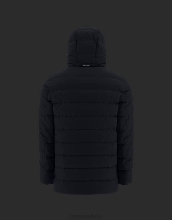 LAMINAR GORE-TEX WINDSTOPPER PARKA Herno Men Black 2L0H640 Outerwear