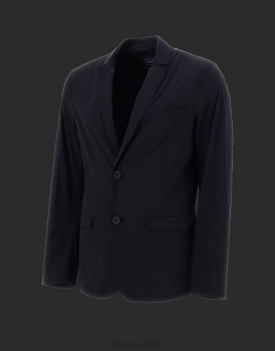 LAMINAR LIGHT MATT BLAZER Herno Men Black 2L0H798 Outerwear