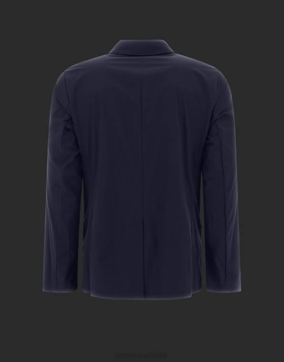 LAMINAR LIGHT MATT BLAZER Herno Men Navy Blue 2L0H816 Outerwear