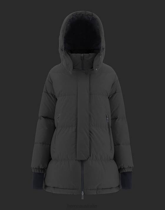 LAMINAR OVERSIZE GORE-TEX WINDSTOPPER COAT Herno Women Badger grey 2L0H167 Outerwear