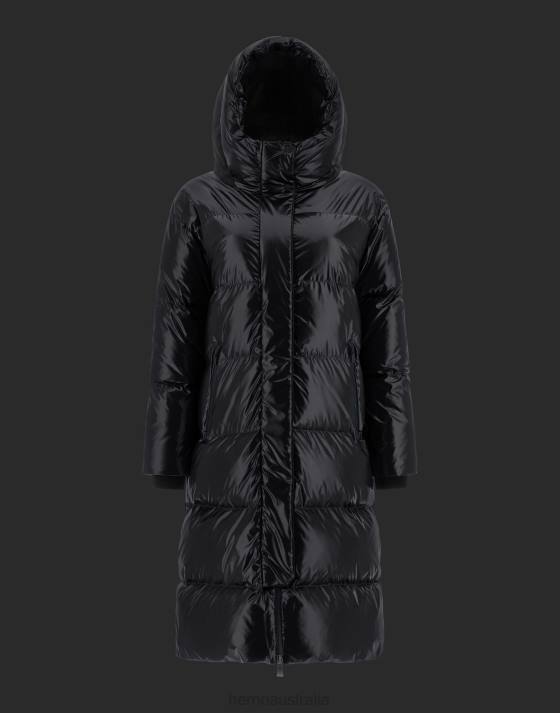 LAMINAR PARKA IN GLAZED RIPSTOP 2L AND GORE-TEX INFINIUM WINDSTOPPER Herno Women Black 2L0H106 Outerwear