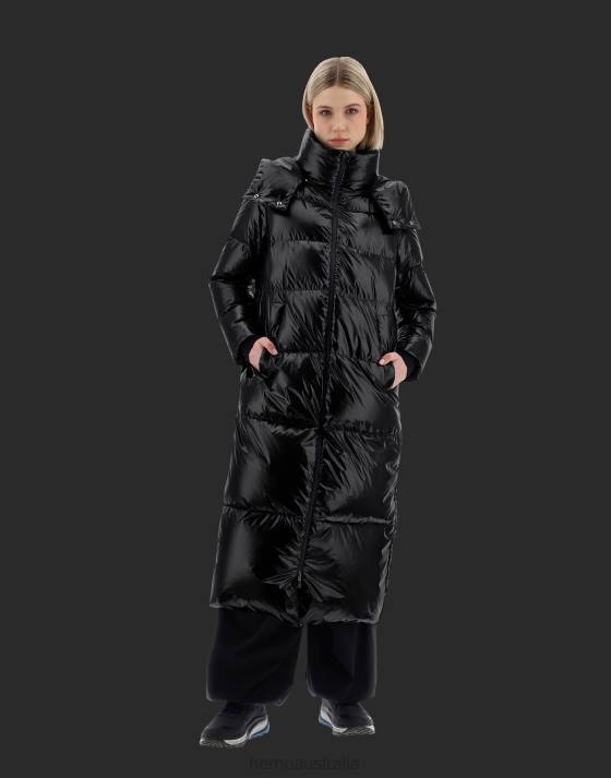 LAMINAR PARKA IN GLAZED RIPSTOP 2LAYERS Herno Women Black 2L0H83 Outerwear