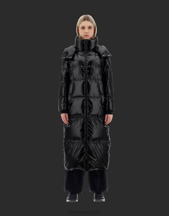 LAMINAR PARKA IN GLAZED RIPSTOP 2LAYERS Herno Women Black 2L0H83 Outerwear