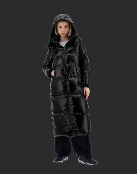 LAMINAR PARKA IN GLAZED RIPSTOP 2LAYERS Herno Women Black 2L0H83 Outerwear