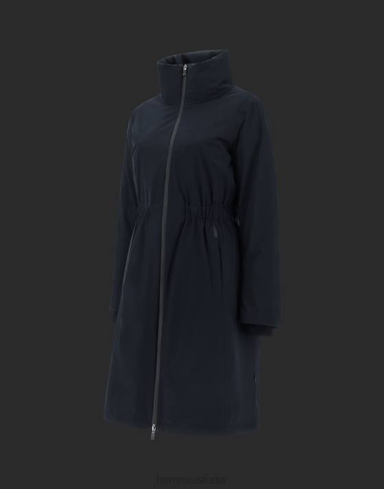 LAMINAR PARKA IN GORE-TEX Herno Women Dark Blue 2L0H375 Outerwear