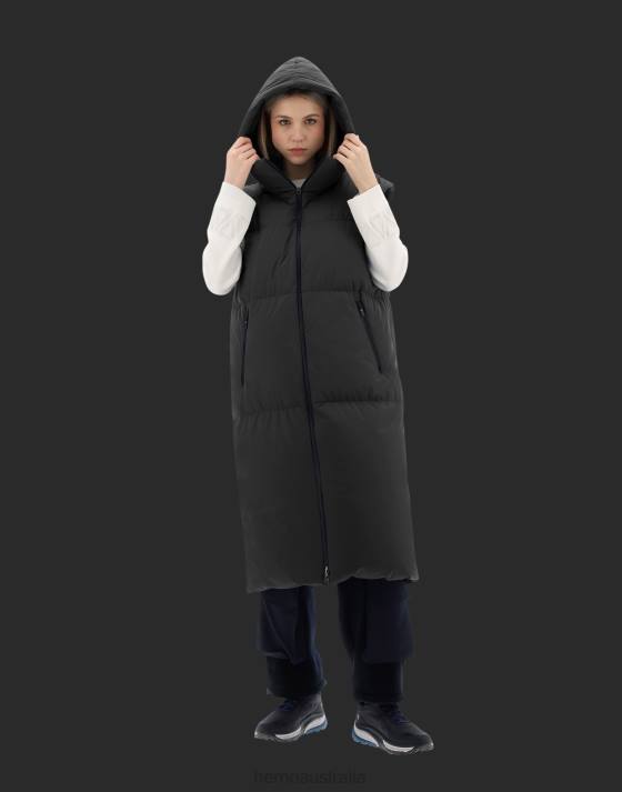 LAMINAR SLEEVELESS JACKET IN GORE-TEX INFINIUM WINDSTOPPER Herno Women Badger grey 2L0H188 Outerwear