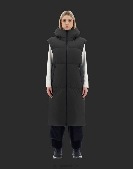 LAMINAR SLEEVELESS JACKET IN GORE-TEX INFINIUM WINDSTOPPER Herno Women Badger grey 2L0H188 Outerwear