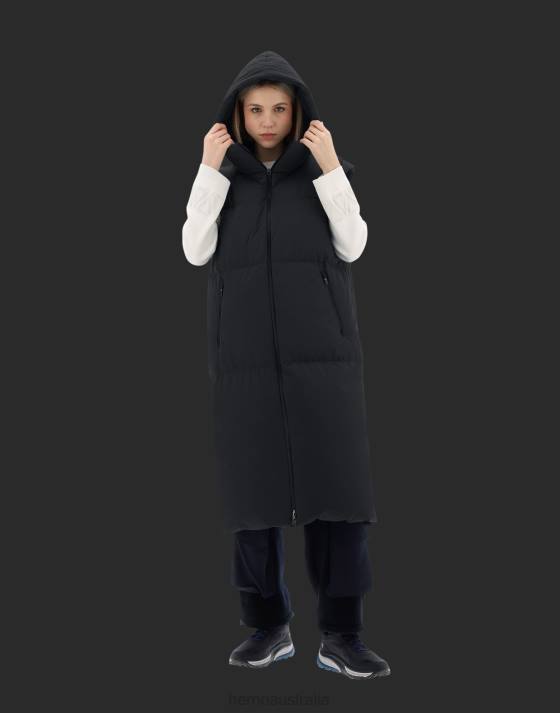 LAMINAR SLEEVELESS JACKET IN GORE-TEX INFINIUM WINDSTOPPER Herno Women Black 2L0H163 Outerwear