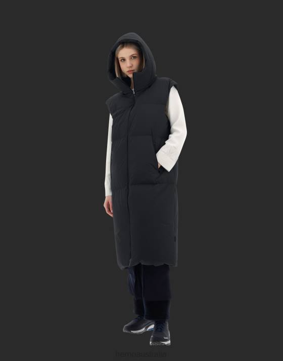 LAMINAR SLEEVELESS JACKET IN GORE-TEX INFINIUM WINDSTOPPER Herno Women Black 2L0H163 Outerwear