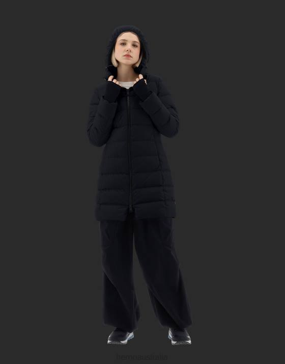 LAMINAR SLIM GORE-TEX WINDSTOPPER COAT Herno Women Black 2L0H405 Outerwear