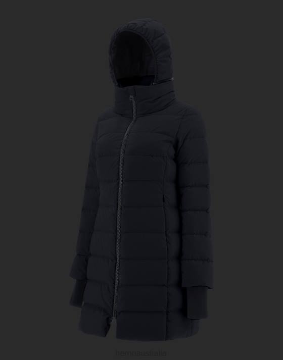 LAMINAR SLIM GORE-TEX WINDSTOPPER COAT Herno Women Black 2L0H405 Outerwear