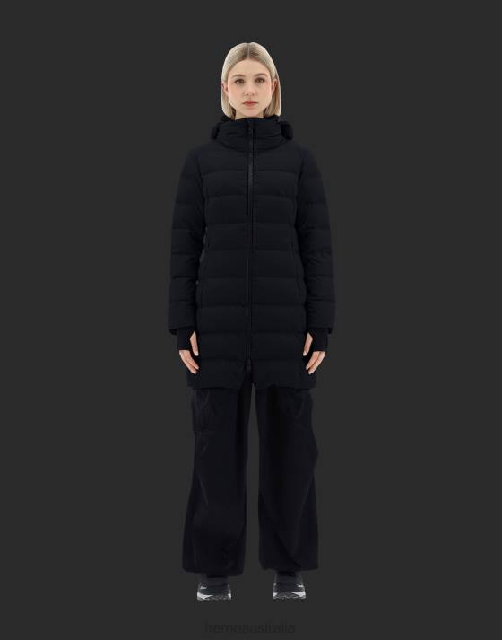 LAMINAR SLIM GORE-TEX WINDSTOPPER COAT Herno Women Black 2L0H405 Outerwear