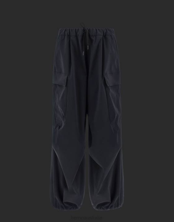 LAMINAR TROUSERS IN EASY STRETCH Herno Women Dark Blue 2L0H221 Clothing