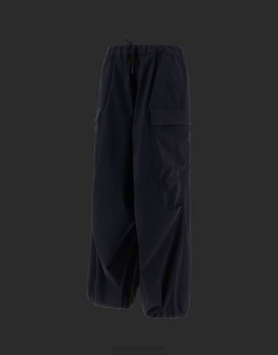 LAMINAR TROUSERS IN EASY STRETCH Herno Women Dark Blue 2L0H221 Clothing