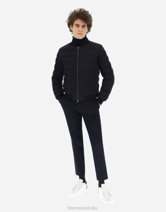 L\AVIATORE Herno Men Black 2L0H666 Outerwear