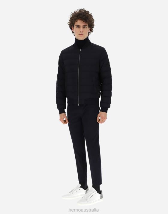 L\AVIATORE Herno Men Black 2L0H666 Outerwear