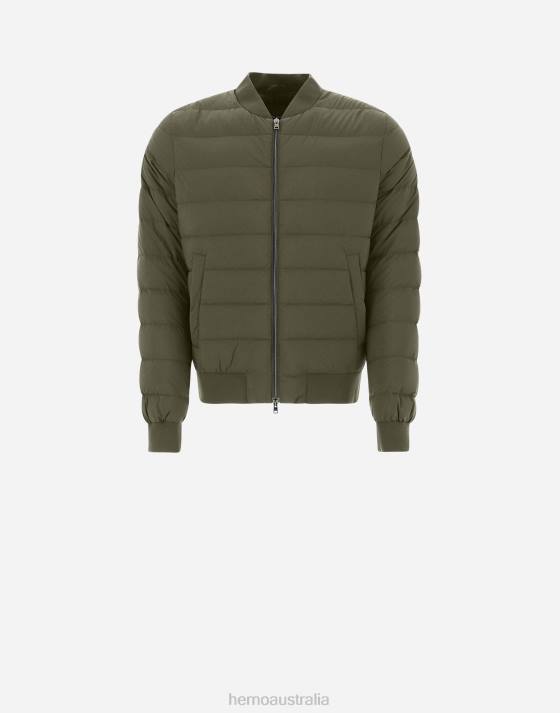 LAVIATORE Herno Men Green/Beige 2L0H755 Outerwear