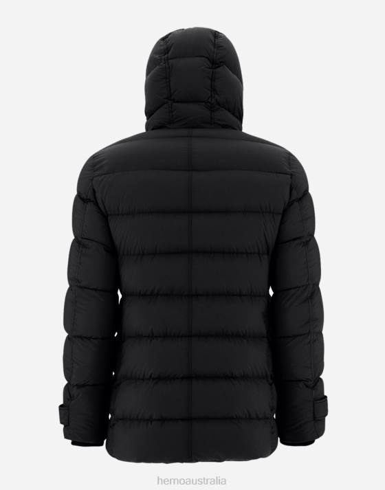 L\ESKIMO Herno Men Black 2L0H627 Outerwear