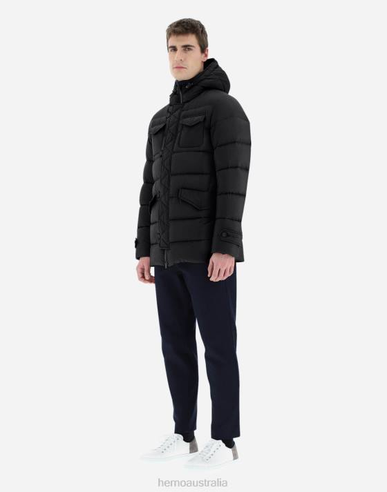 L\ESKIMO Herno Men Black 2L0H627 Outerwear