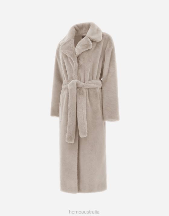 LONG SOFT COAT Herno Women Chantilly 2L0H78 Outerwear