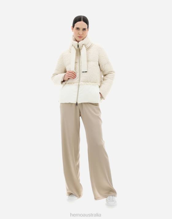 LUX BOULE AND NUAGE JACKET Herno Women Natural 2L0H374 Outerwear