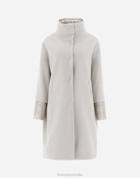 LUXURY WOOL  NYLON ULTRALIGHT COAT Herno Women Chantilly 2L0H318 Outerwear