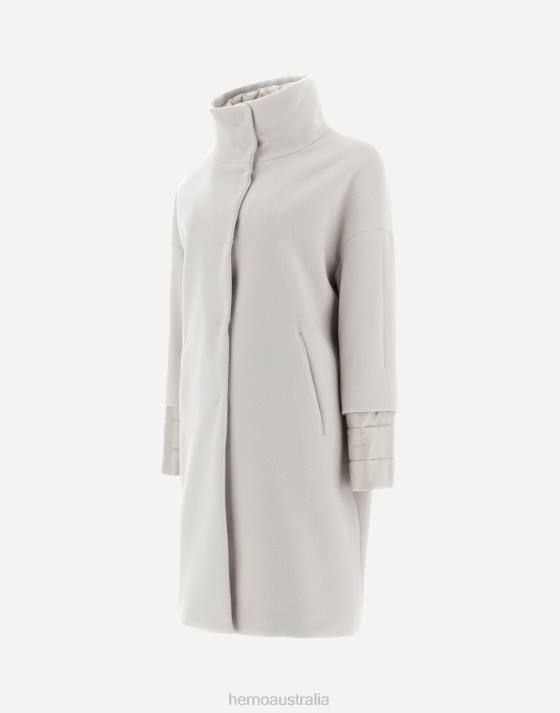 LUXURY WOOL  NYLON ULTRALIGHT COAT Herno Women Chantilly 2L0H318 Outerwear