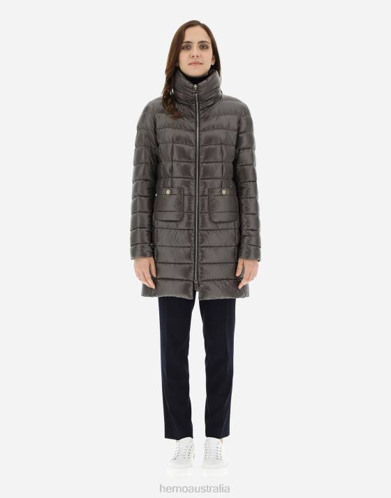 MARIA Herno Women Grey 2L0H426 Outerwear