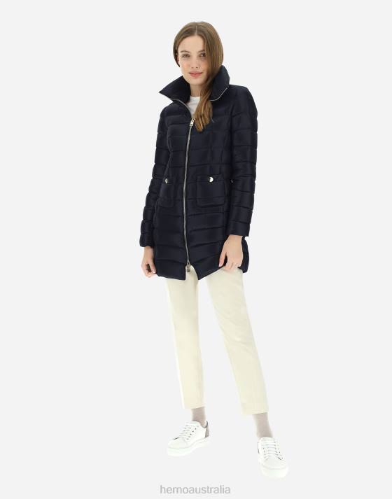 MARIA Herno Women Navy 2L0H336 Outerwear