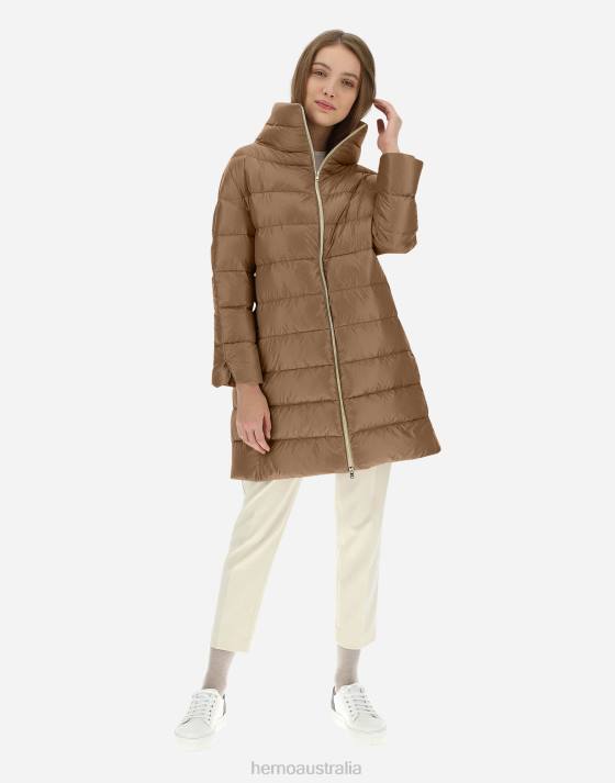 MATILDE Herno Women Camel 2L0H184 Outerwear