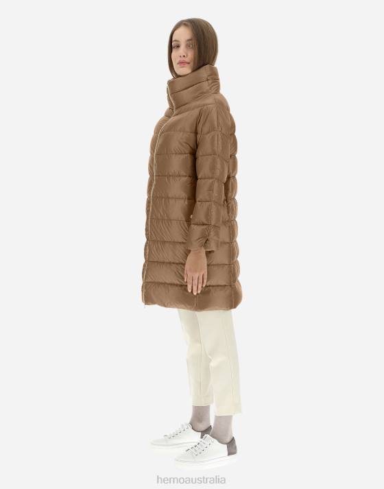 MATILDE Herno Women Camel 2L0H184 Outerwear