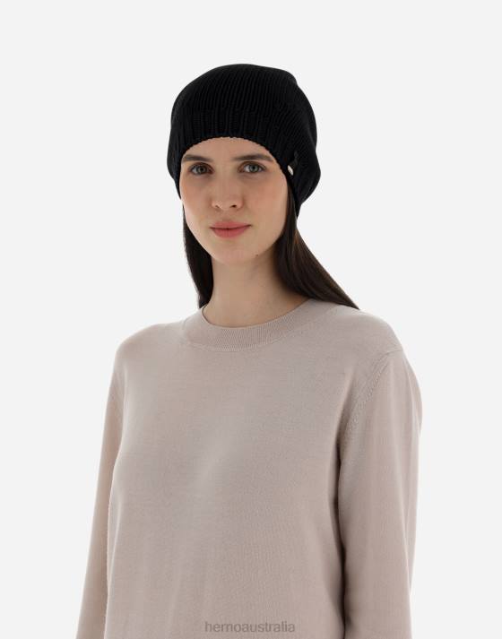 MISS BEANIE Herno Women Black 2L0H293 Accessories