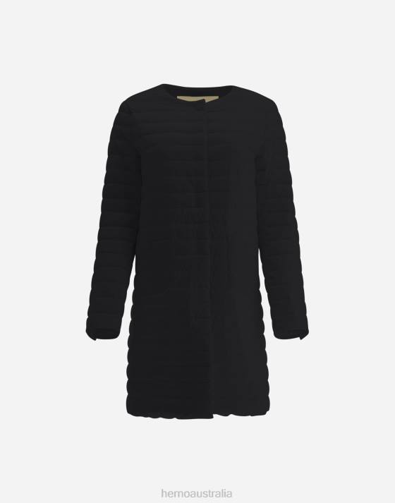 NUAGE SLIM COAT Herno Women Black 2L0H504 Outerwear