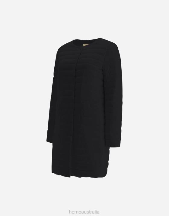 NUAGE SLIM COAT Herno Women Black 2L0H504 Outerwear