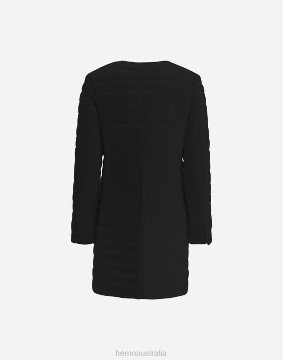 NUAGE SLIM COAT Herno Women Black 2L0H504 Outerwear