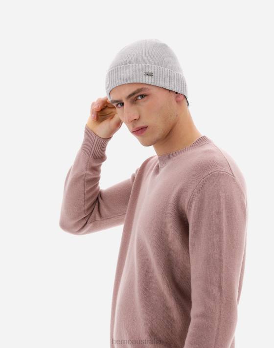 RESORT BEANIE IN INFINITY Herno Men Ice 2L0H539 Accessories