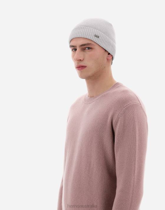 RESORT BEANIE IN INFINITY Herno Men Ice 2L0H539 Accessories