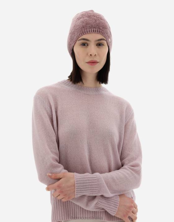 RESORT CAP IN CHENILLE KNIT Herno Women Lilac 2L0H247 Accessories