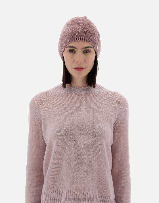 RESORT CAP IN CHENILLE KNIT Herno Women Lilac 2L0H247 Accessories