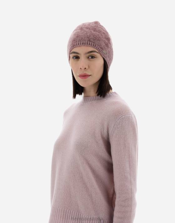 RESORT CAP IN CHENILLE KNIT Herno Women Lilac 2L0H247 Accessories