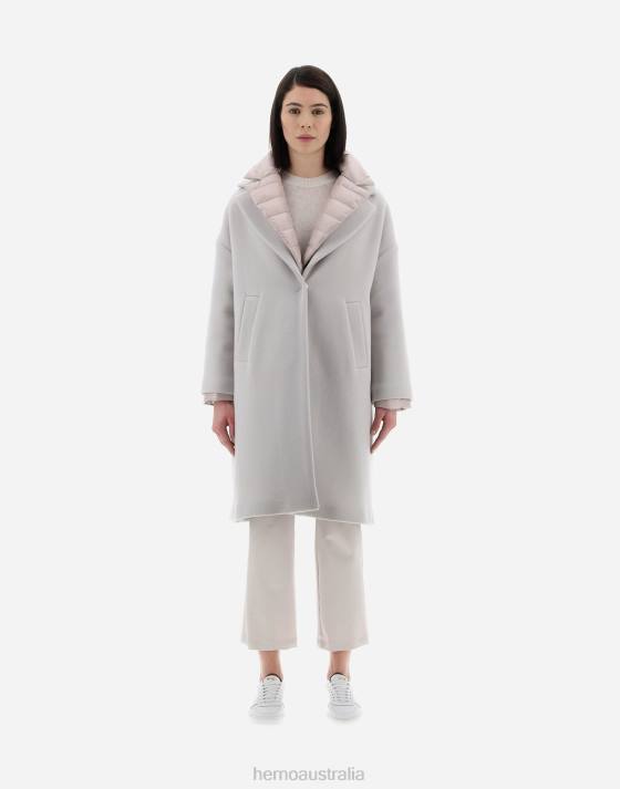 RESORT COAT IN MODERN DOUBLE  NYLON ULTRALIGHT Herno Women Chantilly 2L0H277 Outerwear