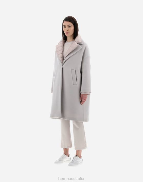 RESORT COAT IN MODERN DOUBLE  NYLON ULTRALIGHT Herno Women Chantilly 2L0H277 Outerwear