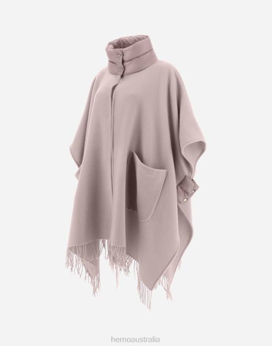 RESORT PONCHO IN WARMY  NYLON ULTRALIGHT Herno Women Lilac 2L0H180 Outerwear