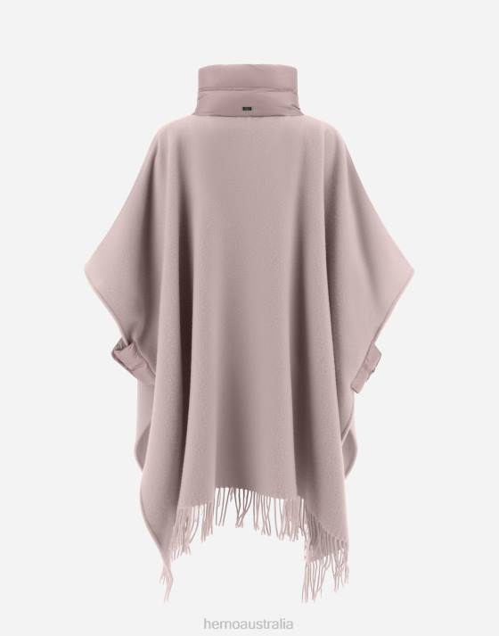 RESORT PONCHO IN WARMY  NYLON ULTRALIGHT Herno Women Lilac 2L0H180 Outerwear