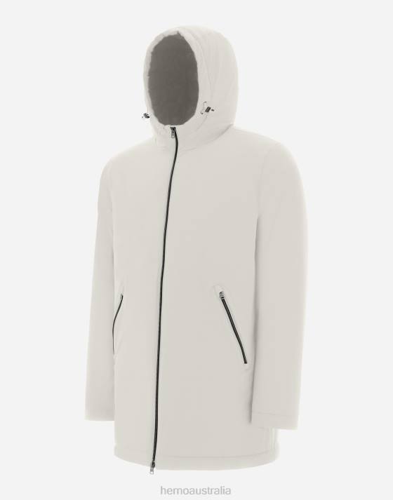 RESORT PONENTE TRAVEL PARKA Herno Men White 2L0H703 Outerwear