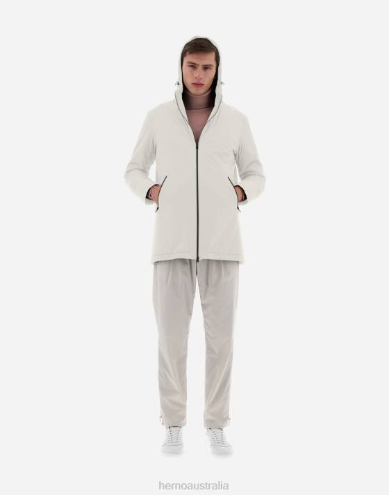 RESORT PONENTE TRAVEL PARKA Herno Men White 2L0H703 Outerwear